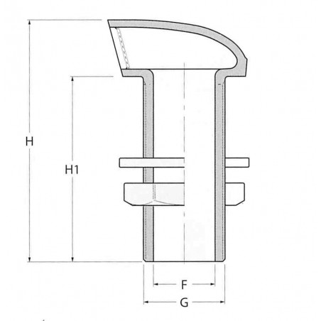 BRASS TANK’S VENT 1”