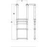 STAINLESS STEEL TELESCOPIC LADDERS