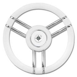 WHITE T27 STEERING WHEEL Ø...