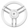 WHITE T27 STEERING WHEEL Ø MM.350 - 4345444
