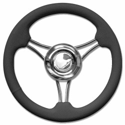 BLACK T22 STEERING WHEEL...