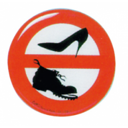 NO SHOES ON BOARD RELIEF