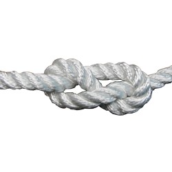 WHITE TWISTED ROPE
