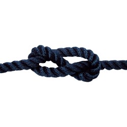 TWISTED ROPE NAVY BLUE