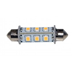 LAMPADINA A SILURO 12 LED SMD
