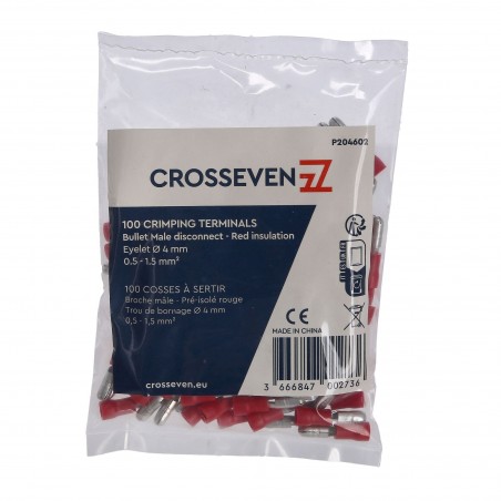 PRE-INSULATED CYLINDRICAL TERMINAL