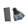 T-JET FOOT FIN SILVER - P022338