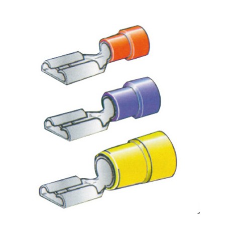 TERMINALE LAMELLARE FEMMINA PREISOLATO