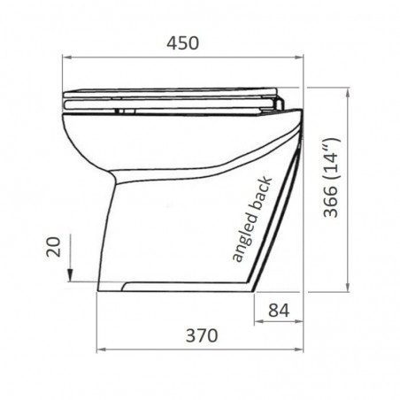 ELECTRIC TOILET DELUX FLUSH