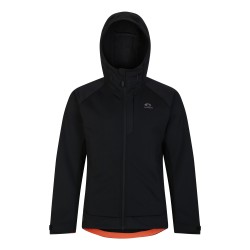 BLACK SOFTSHELL JACKET