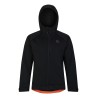 BLACK SOFTSHELL JACKET