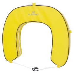 HORSESHOE BUOY WITH REMOVABLE COVER