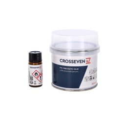 TWO-COMPONENT ADHESIVE FOR PVC