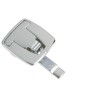 CHROMED BRASS FLUSH HATCH LOCK MM.53x60 - 5050125