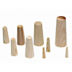 WOODEN PLUGS SET OF 9 PIECES