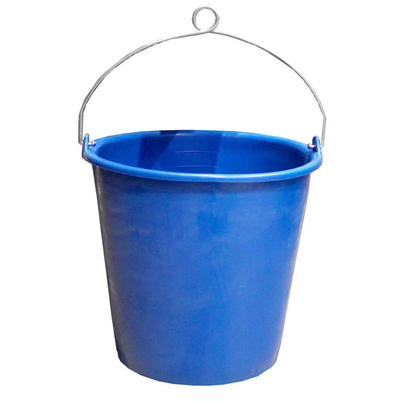 Secchio Multiuso Acan Tradineur In Plastica: Capacità 10 Litri, Misura 36,5x33,5 Cm, Colore Rosso, Per Alimenti E Pulizie