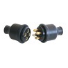 RUBBER PLUG AND SOCKET  - 3939324