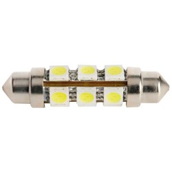 LAMPADINA A SILURO 12 LED SMD