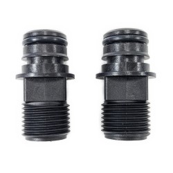 KIT RACCORDI 1/2" - 2PZ - O-RING EPDM