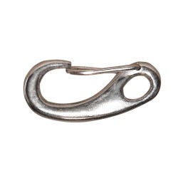 MOSCHETTONE INOX CON APERTURA A MOLLA