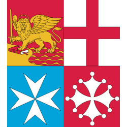 NAVAL JACK OF THE ITALIAN REPUBLIC