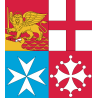 NAVAL JACK OF THE ITALIAN REPUBLIC - 5252097