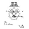 VDO SENSOR - OIL PRESSURE - B4