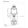 VDO SENSOR - OIL PRESSURE - B4