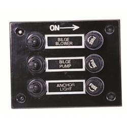 ELECTRIC PANEL 3 SWITCHES