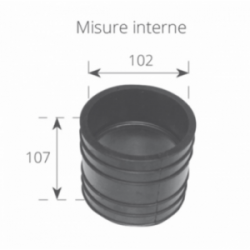 EXHAUST COUPLING SLEEVE UP