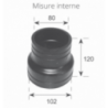 EXHAUST SLEEVE COUPLING FOR 120/198 HP ENGINE - 2727891