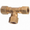BRASS TEE FITTNG FOR COPPER TUBE - 4344506