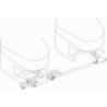 Barre d'attache pour bi-moteur