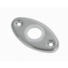 CHROMED BRASS OVAL PLATE - 5050091