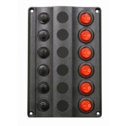 CIRCUIT PANEL 6 SWITCHES