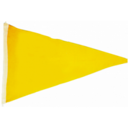 TRIANGULAR YELLOW FLAG