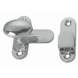 CHROMED BRASS DOOR STOP