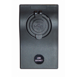 PANNELLO CON DUE PRESE USB TIPO A