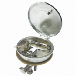 CHROMED BRASS HATCH LATCH...