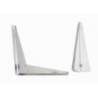 STAINLESS STEEL PAIR OF HINGERS  - 6363333