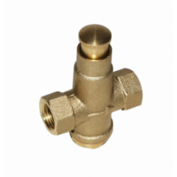 BRASS PUSHBOTTON TAP 3/8