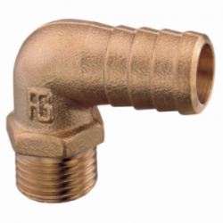 BRASS HOSE ADAPTOR 90 MALE