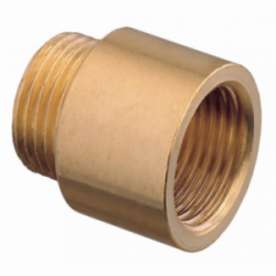 BRASS EXTENSION M-F