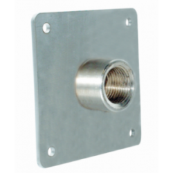 S.S PLATE AND THREADED SLEEVE