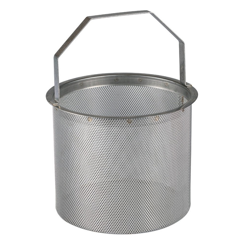 CESTELLO ACCIAIO INOX Ø MM.124x175