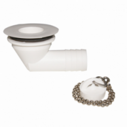 ANGLED WASTE PIPE MM.20