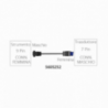 PATCH ADAPTER FOR CONNECTOR 9 PIN MALE TO 7 PIN FEMALE - 5605252