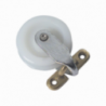 OSCILLATING PULLEY IN NYLON AND CHROMED BRASS - 7878201