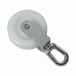 PULLEY WITH EYE IN NYLON...