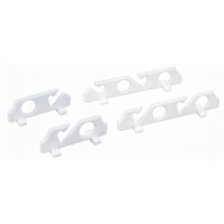 PVC WALL MOUNTED ROD HOLDER